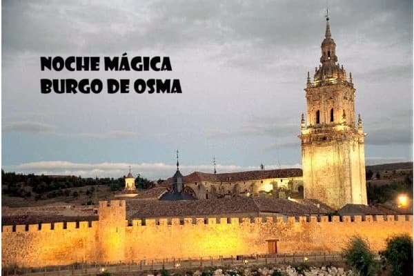 Noche Mágica Burgo de Osma (Tour Nocturno en eco bus)