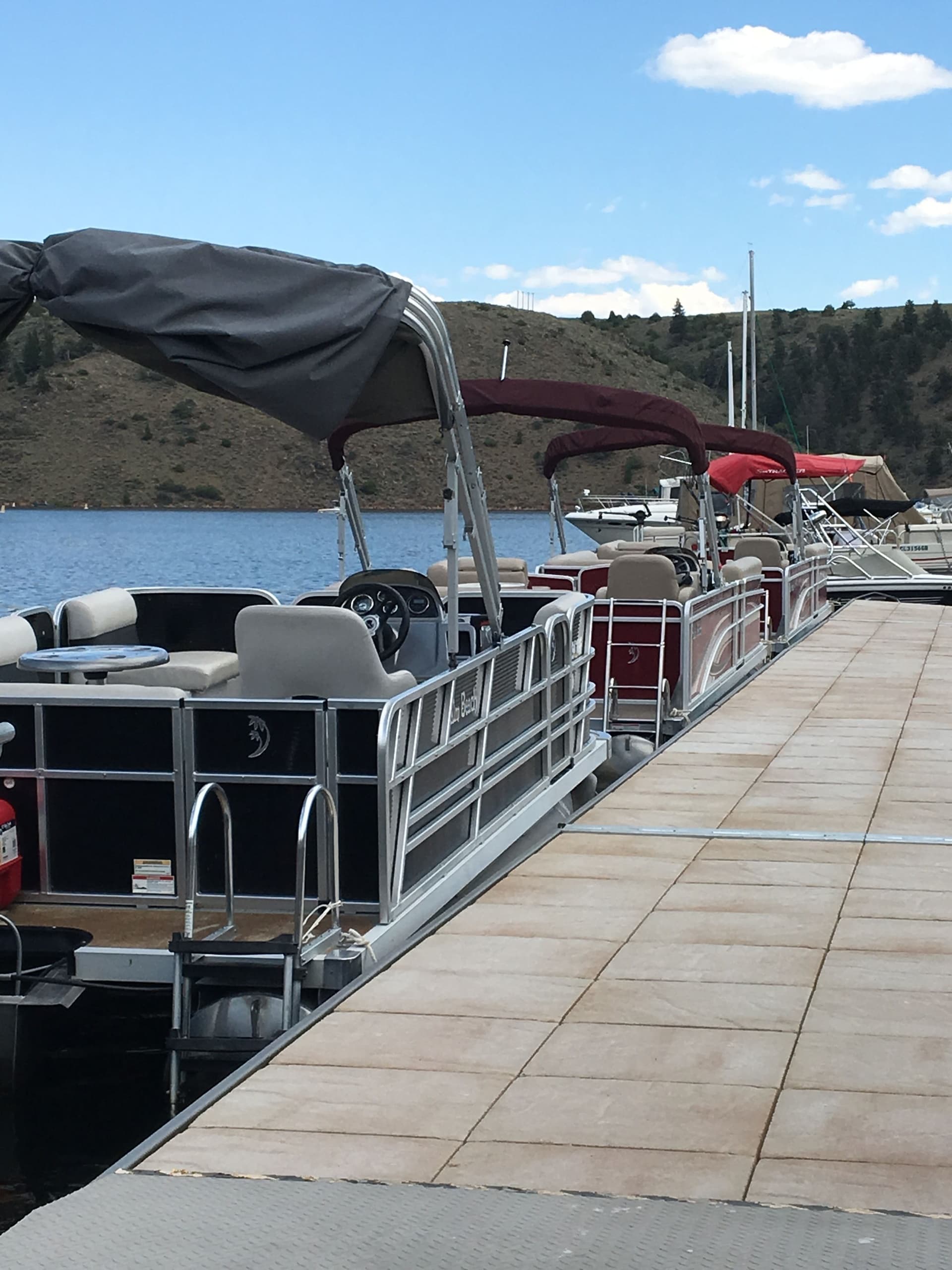 Large Pontoon Rental -  Elk Creek
