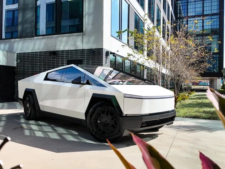 Tesla Cybertruck Foundation Series Rental