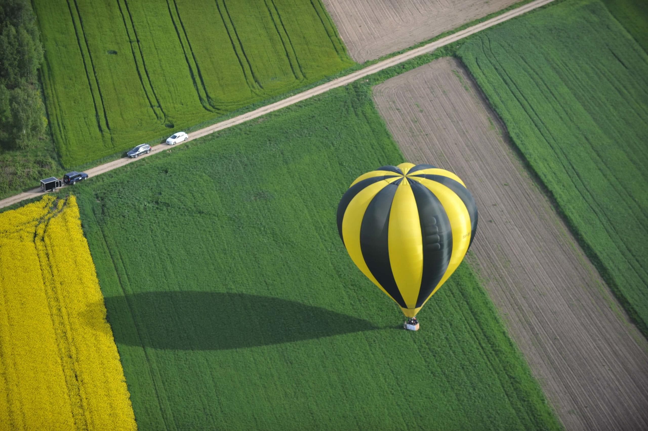 Balloon flight day tour from Warsaw