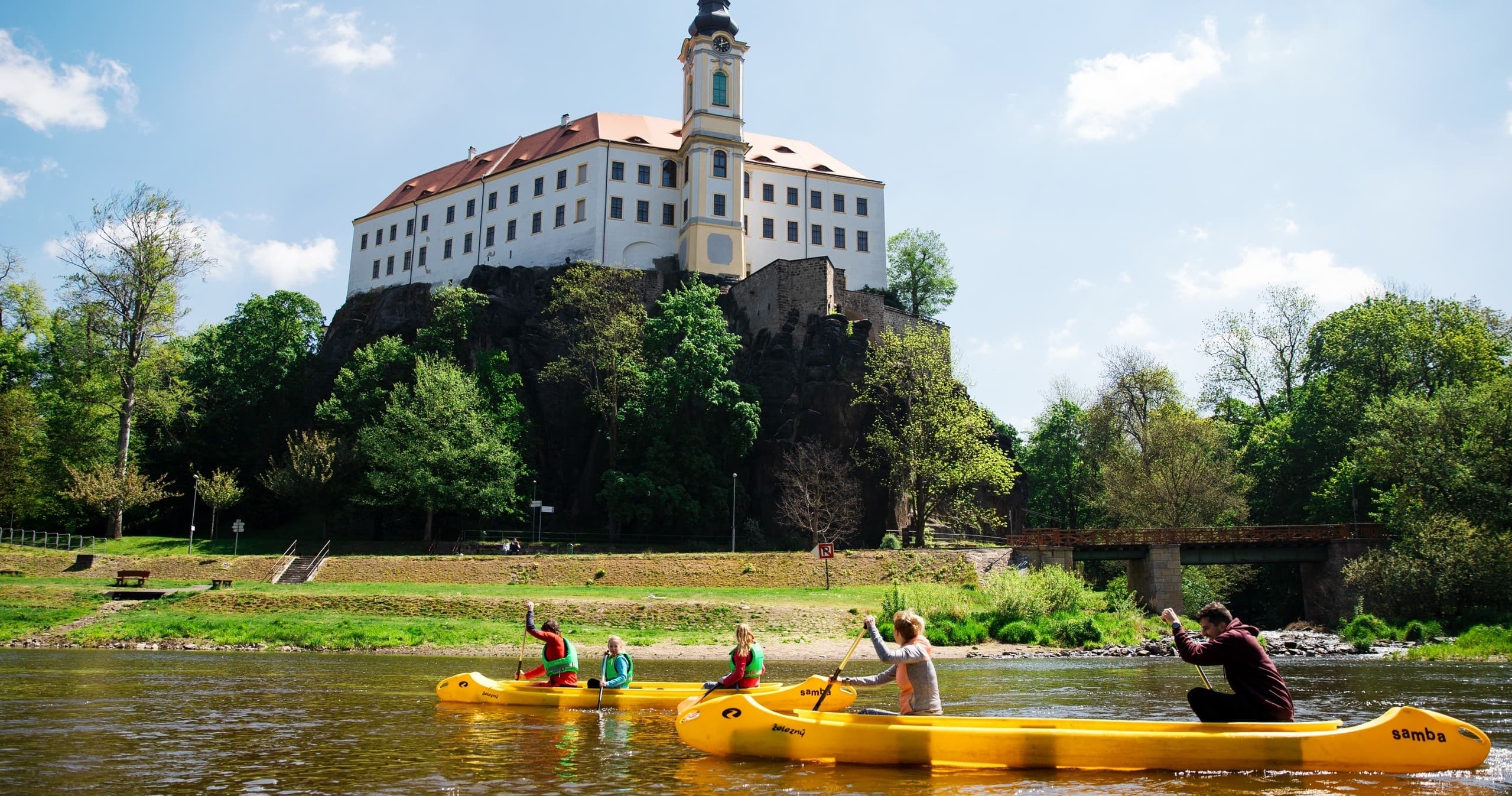 BIKE & CANOE TOUR: Bad Schandau - Děčín - Bad Schandau 7 hrs