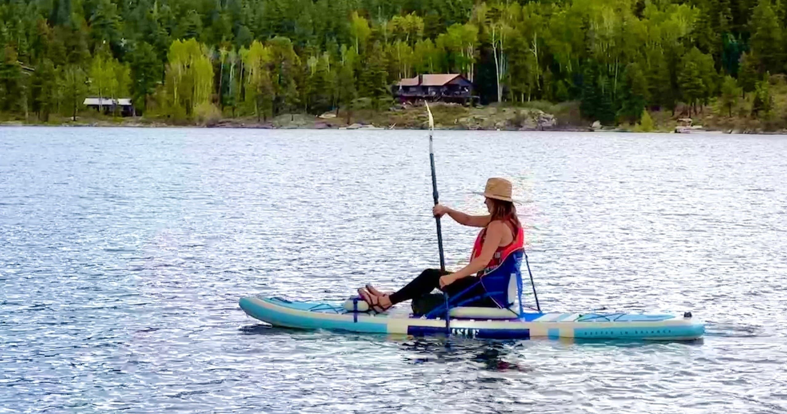 Mountain Lake Paddle & Hang: Private Group Tour