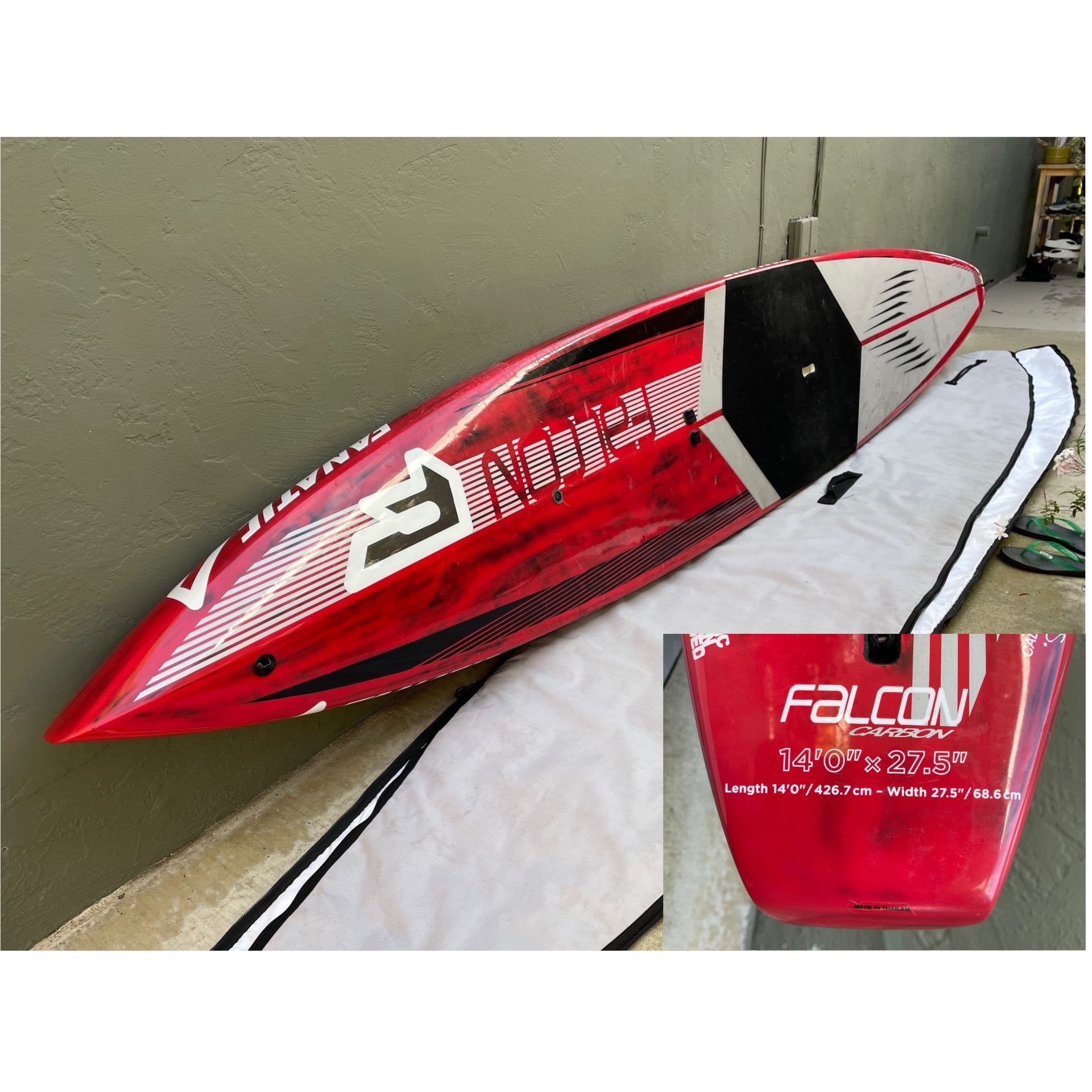 14' x 27.5 Fanatic Sup Race paddle board San Diego"