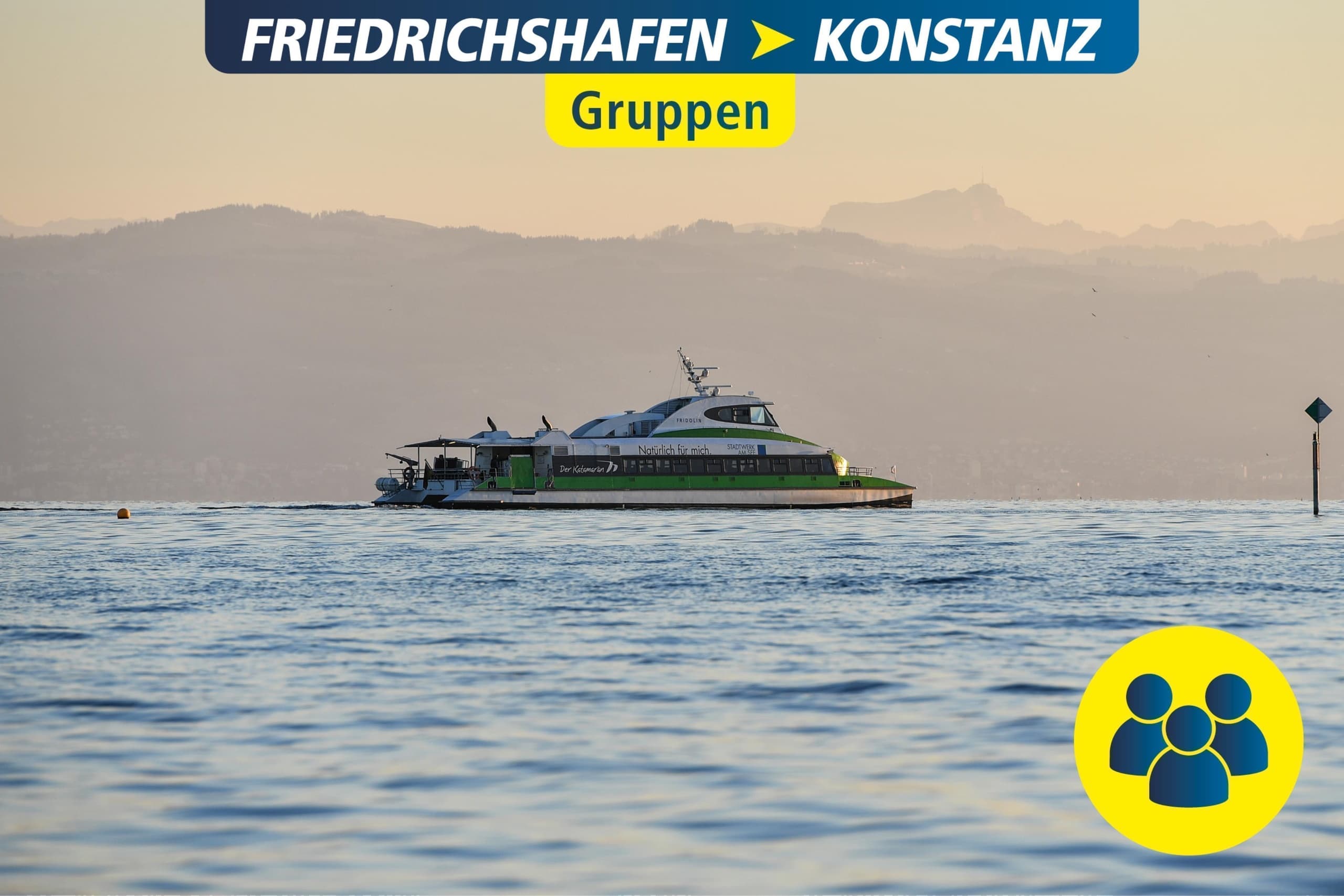 Gruppe 16-25 Personen ab Friedrichshafen