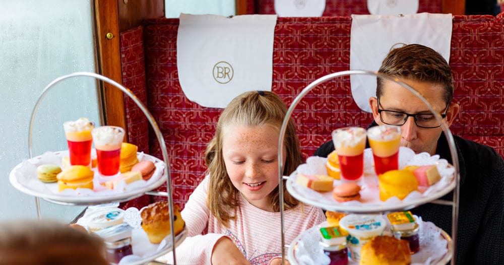 First Class Return Travel with Afternoon Tea