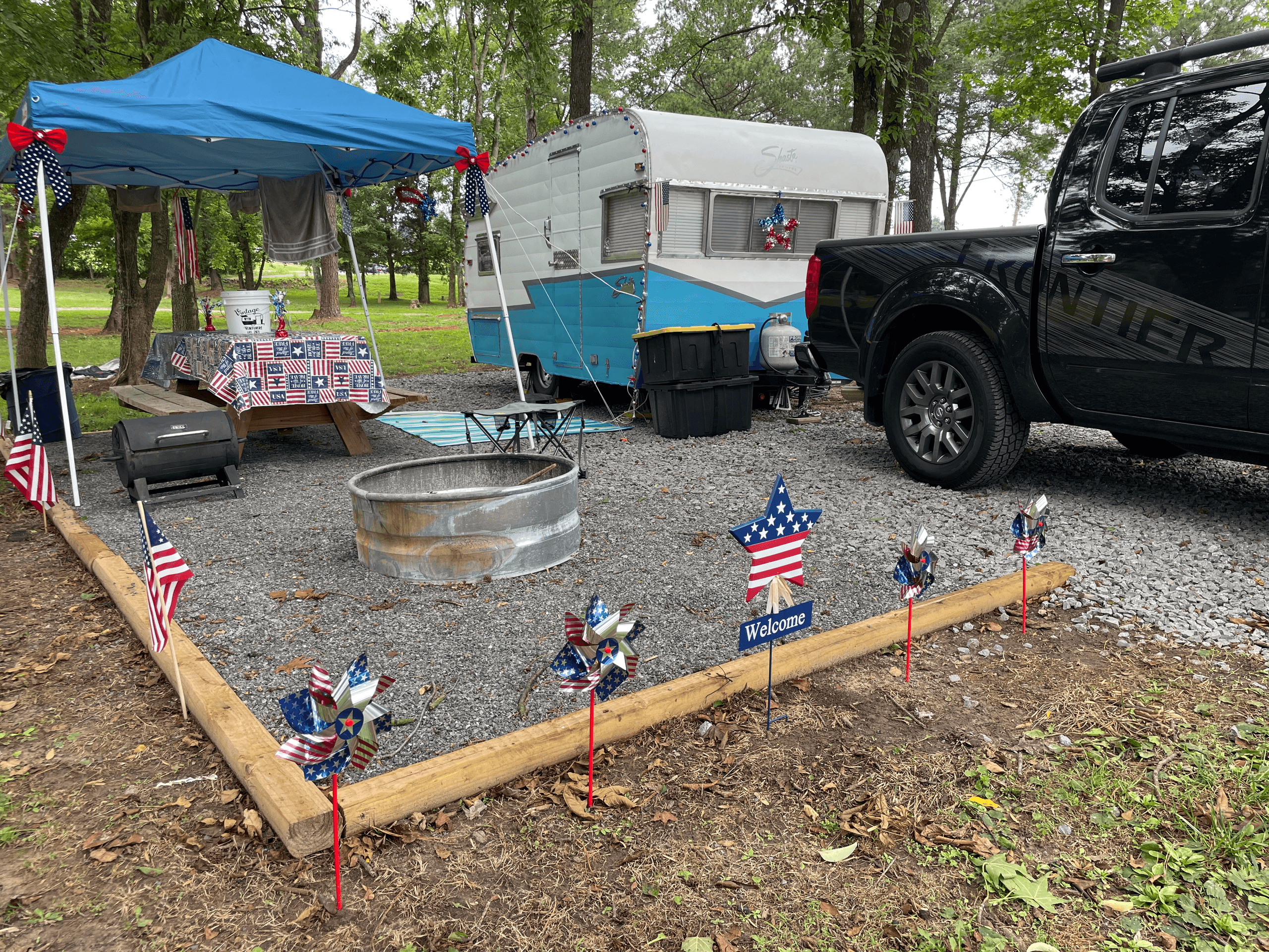 RV Site #4 (30 amp site)
