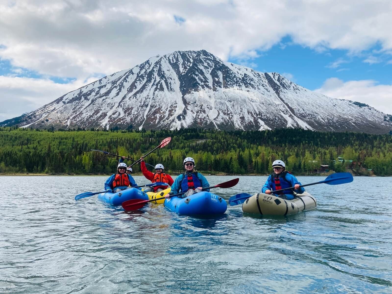 Packrafting Kenai River