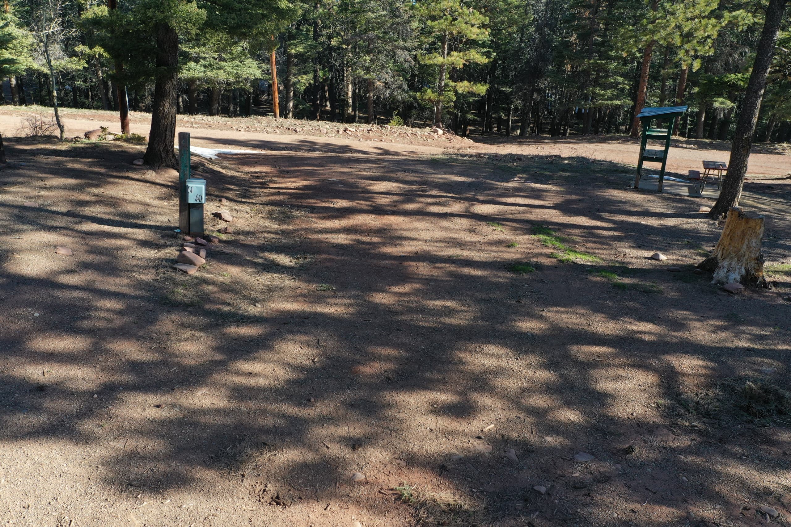 RV Partial Hookup Site #60