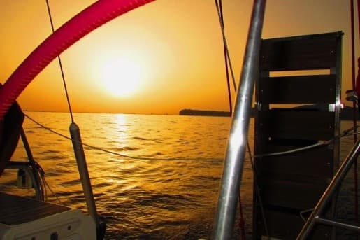 Santorini Semi-private Sunset Sailing Adventure to Volcano