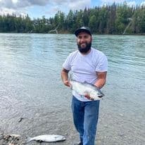 Kenai River Silver Salmon Fishing