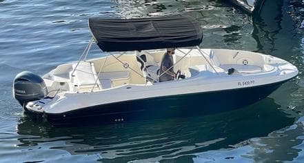 Black Pearl', a 25' Stingray Deck Boat