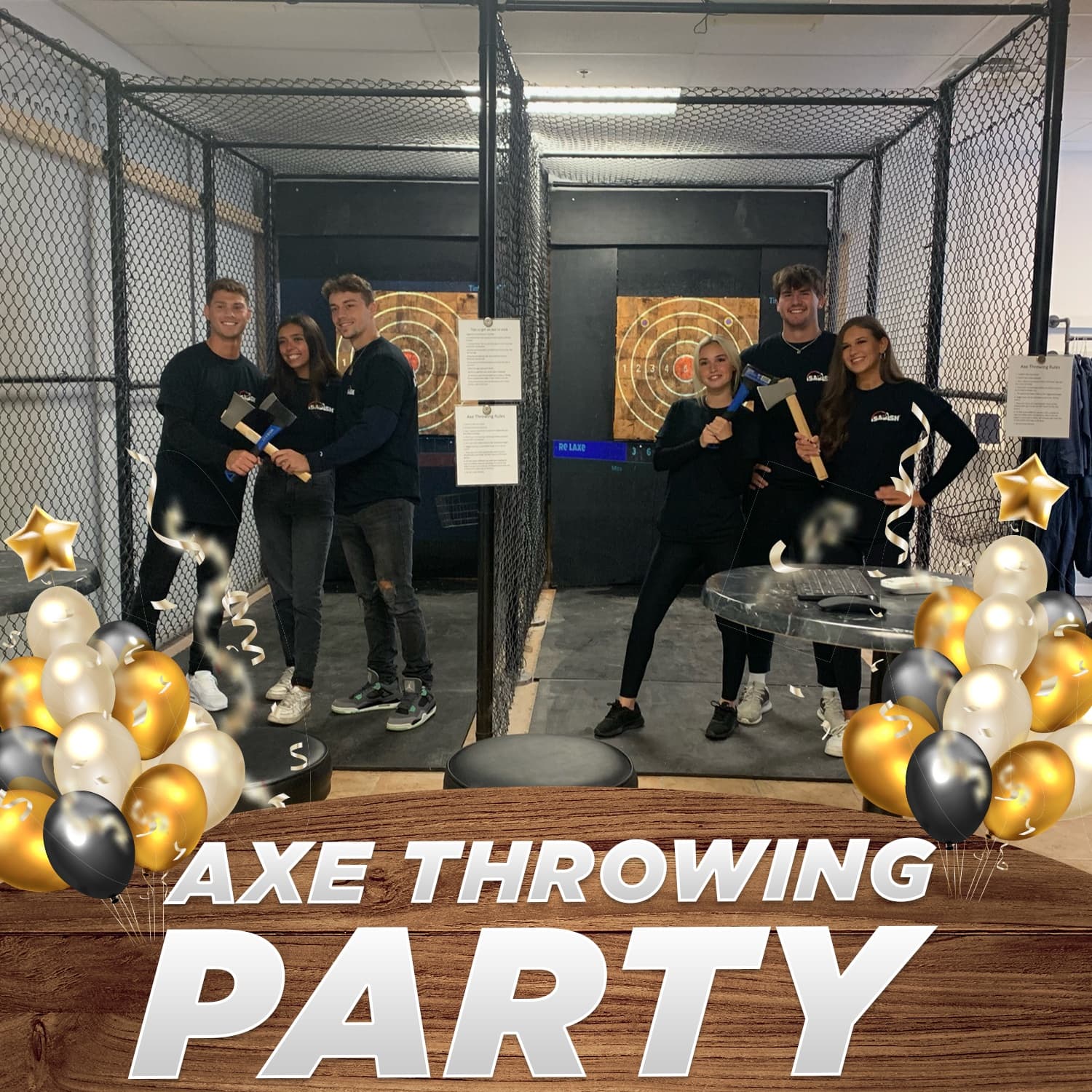 AXE THROWING PARTY
