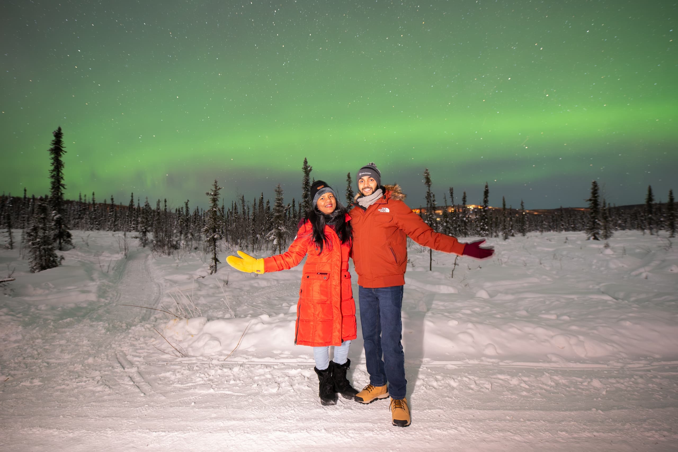 Private Fairbanks Northern Lights Tour with Photos