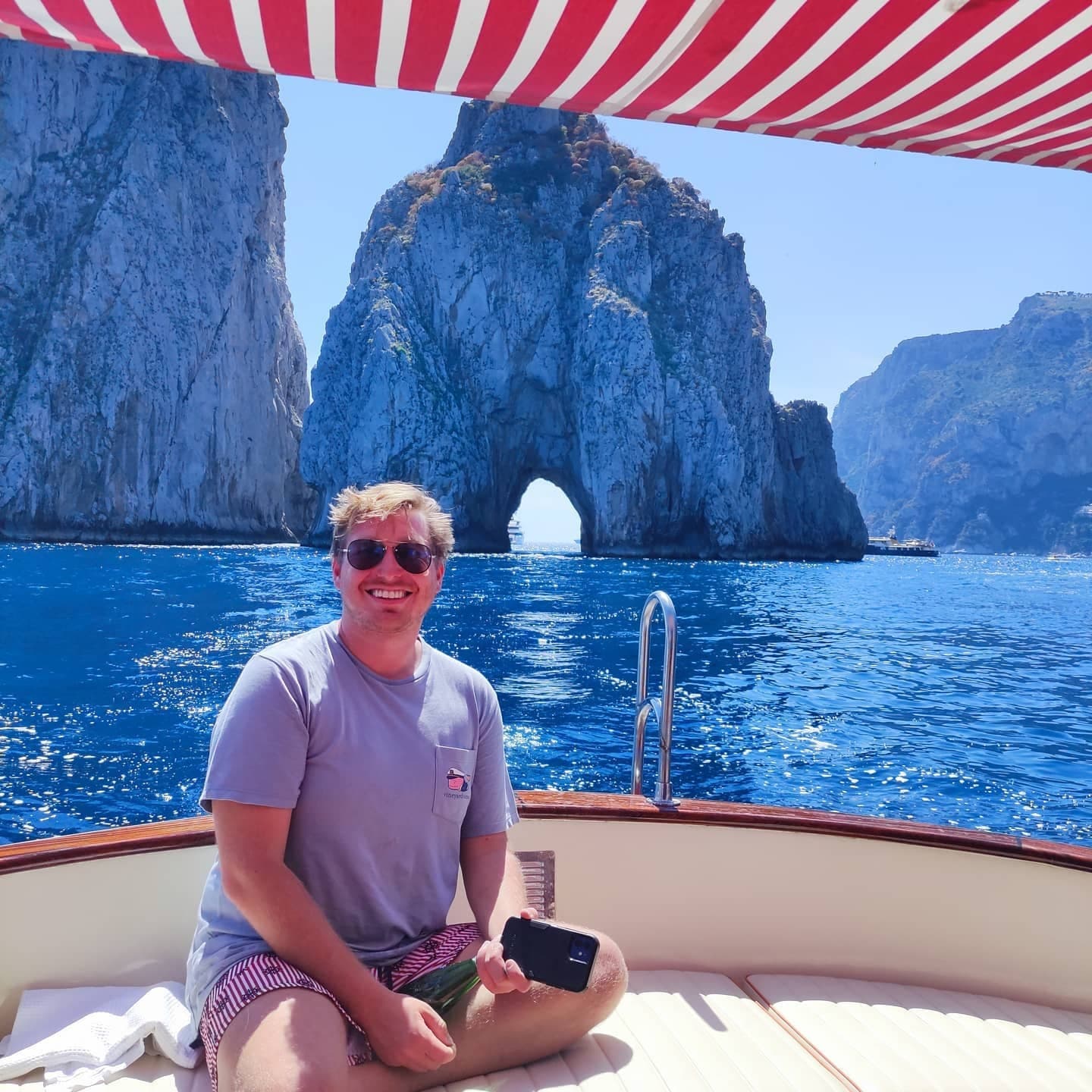 Private Boat Tour Capri AUTHENTIC with Lunch on board  from Sorrento
