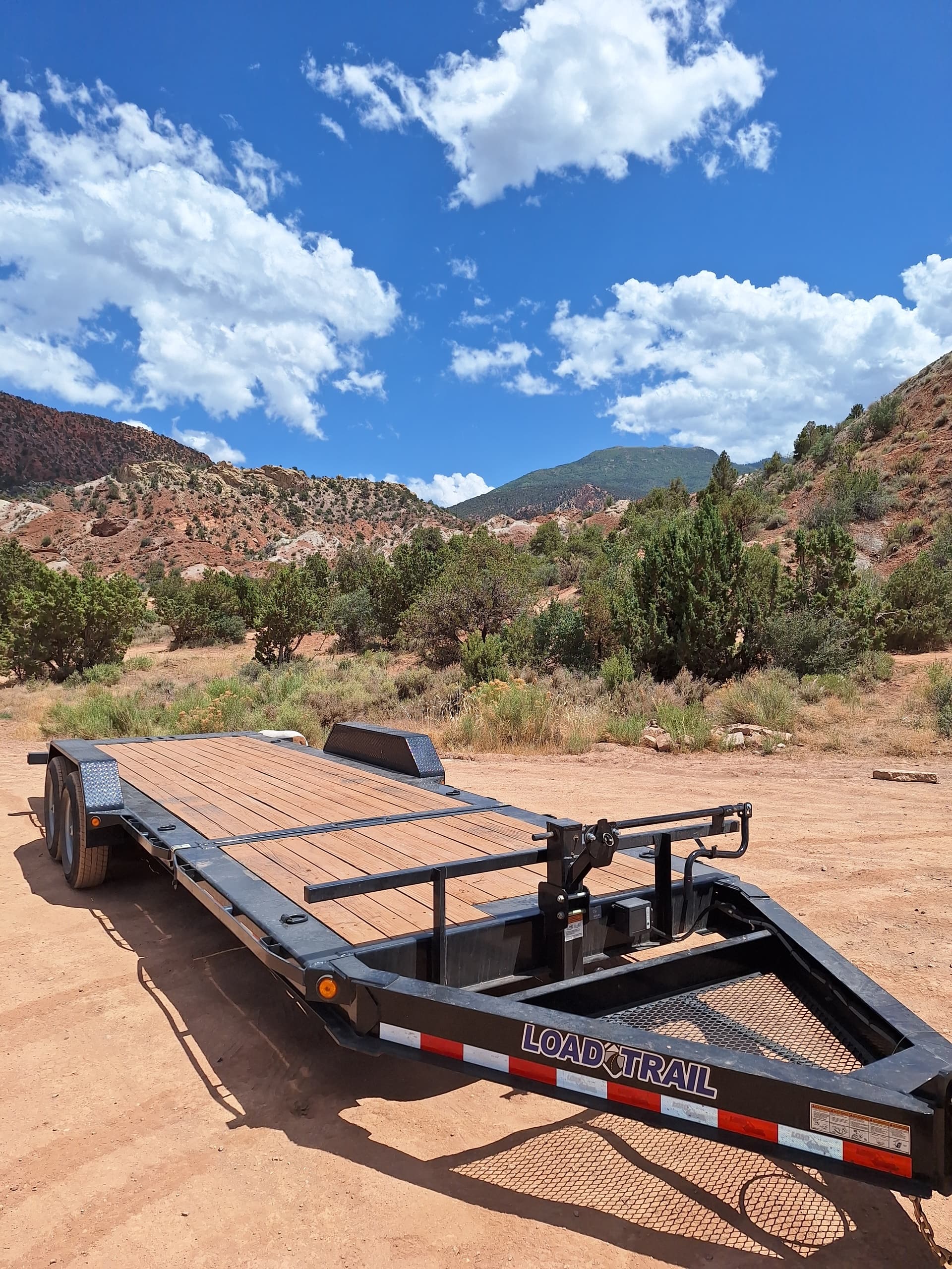 Tilt Deck Trailer Rental