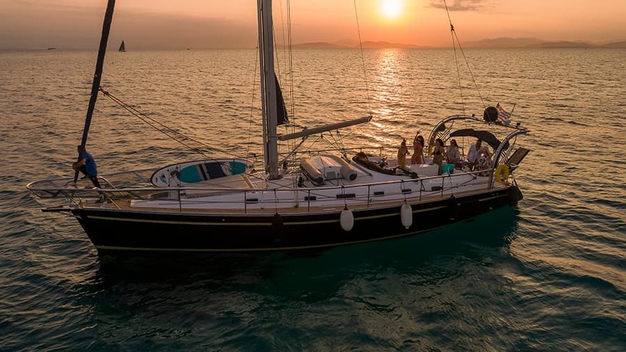 Private Sunset Sailing Cruise on the Athenian Riviera