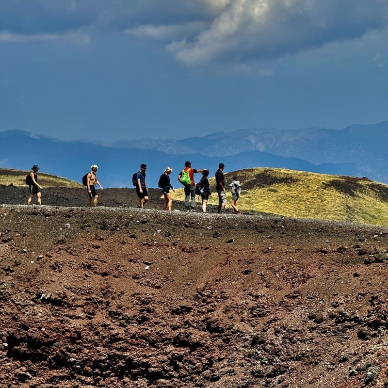 Etna nord tour at 3000 and north-east rift