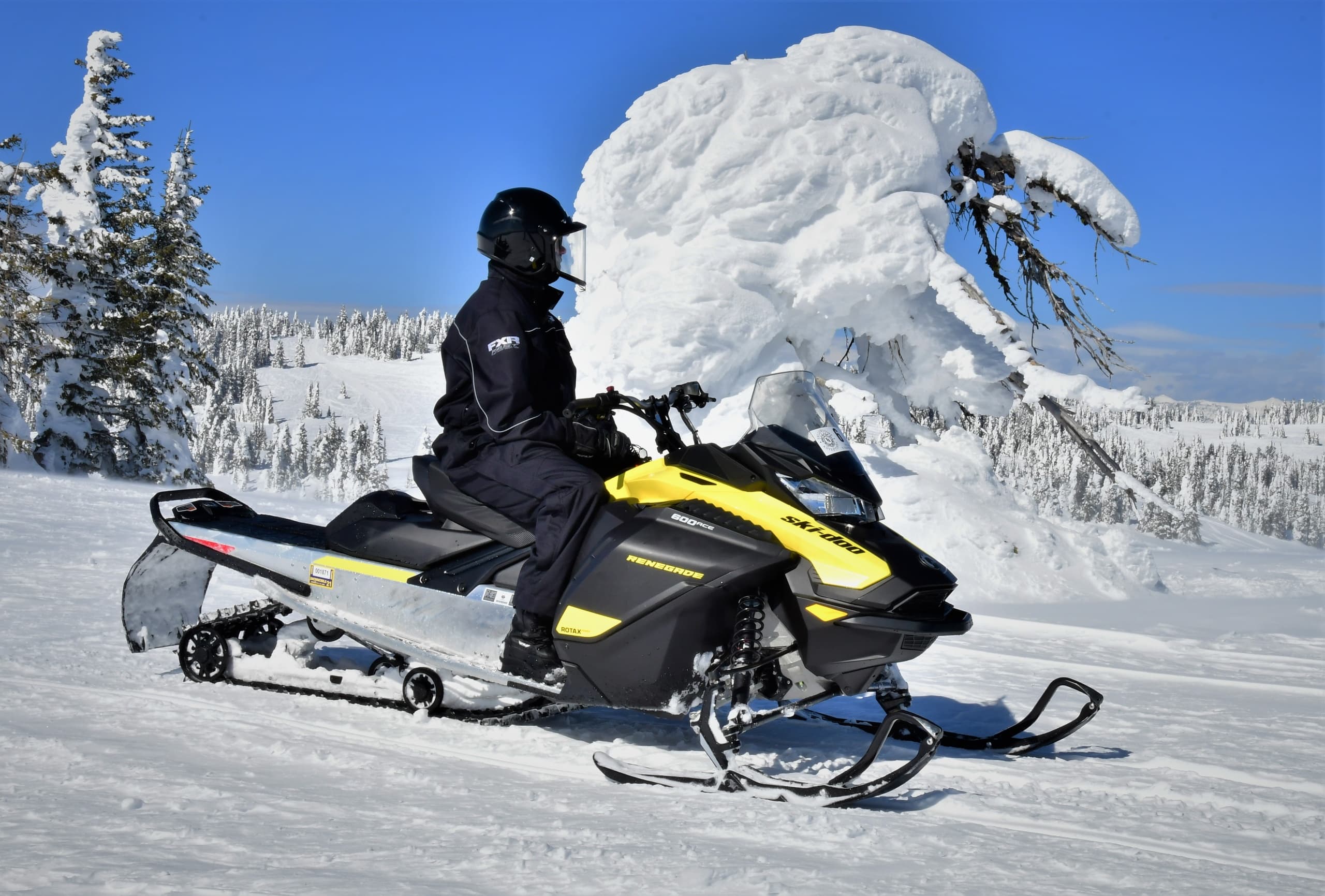 1 Day Snowmobile Rental