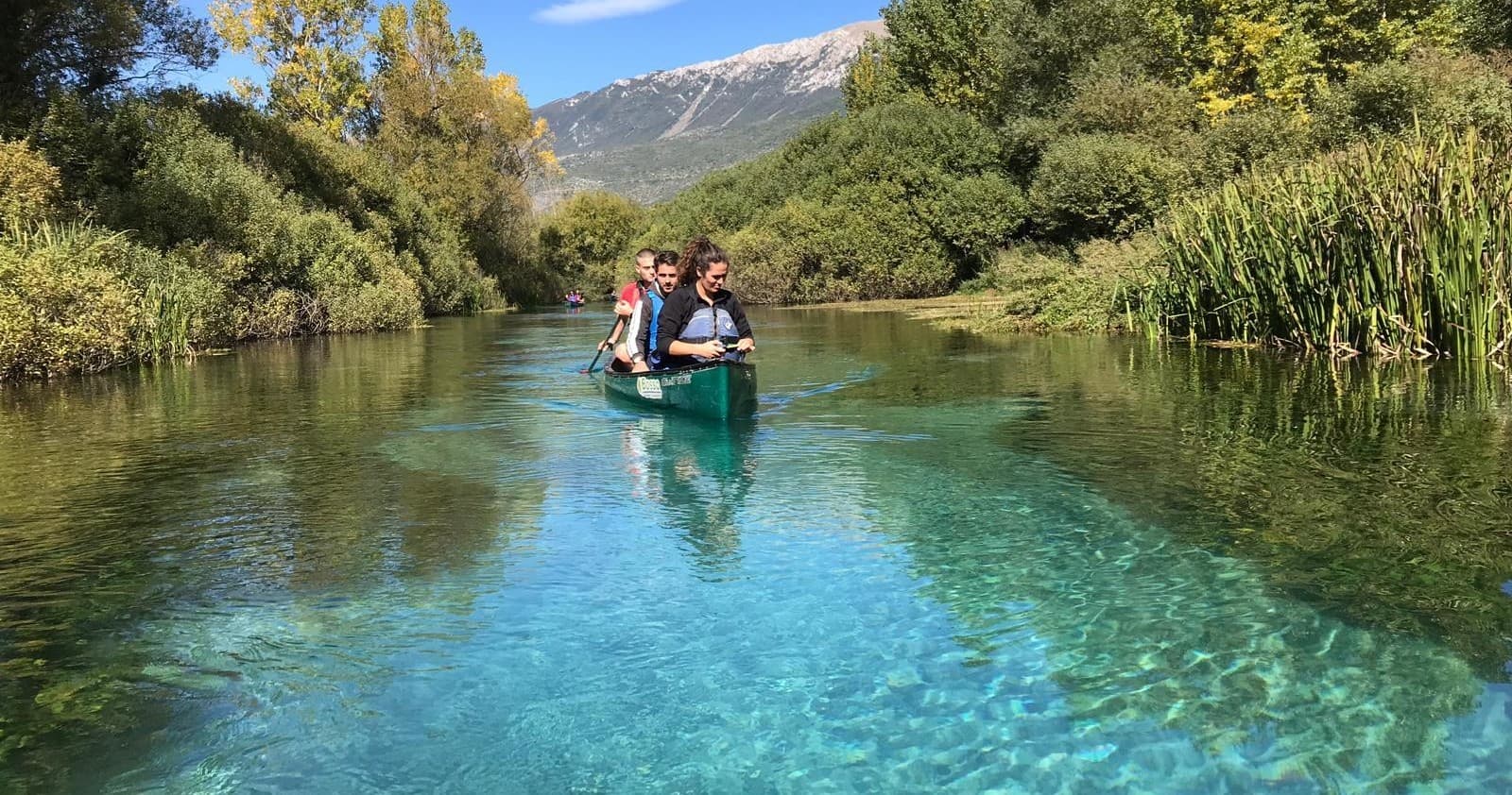 Canoa sul Fiume Tirino