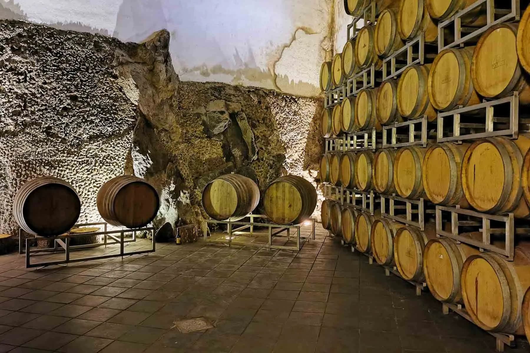 Day Tour: Taormina and Etna wine tour from Messina