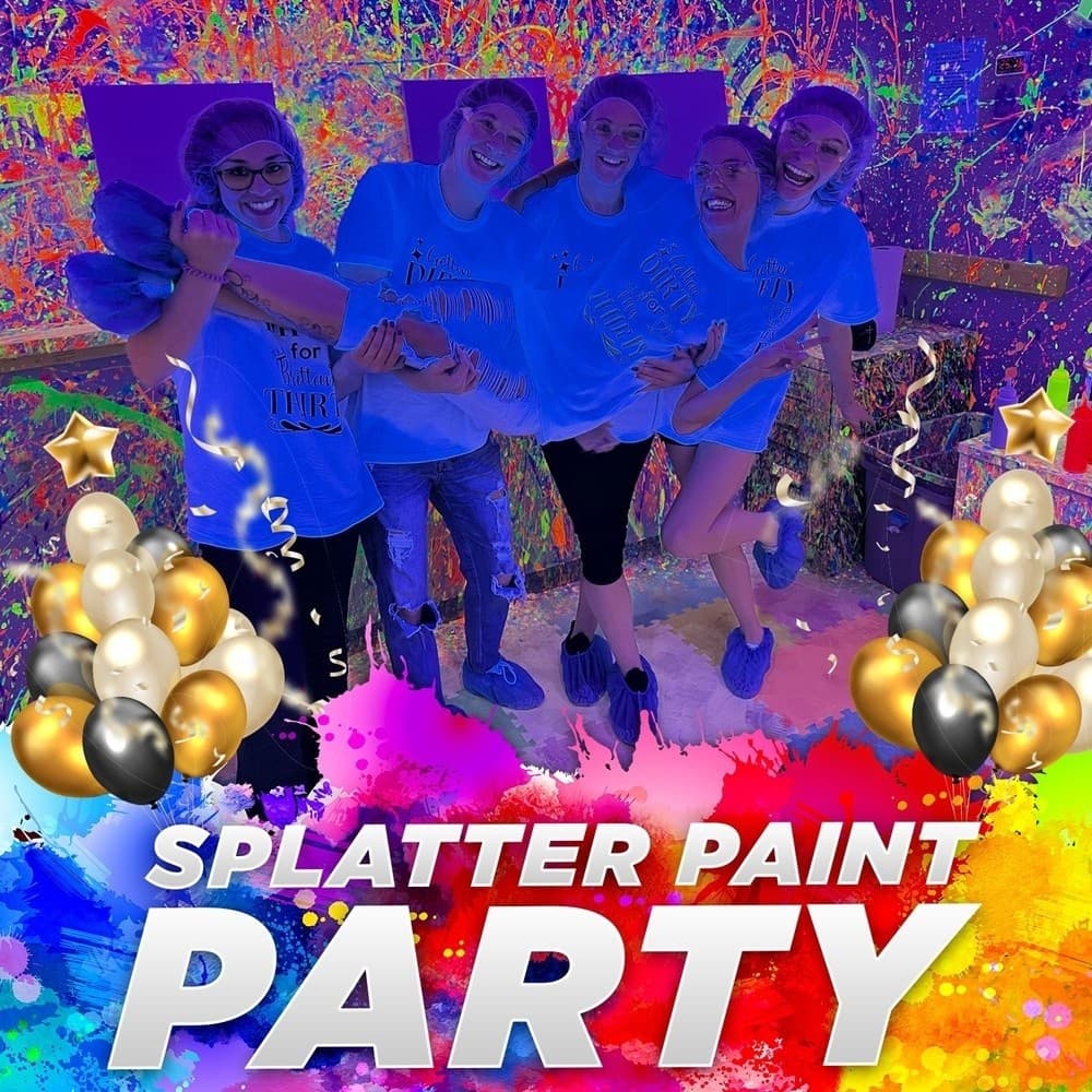 SPLATTER PAINT PARTY