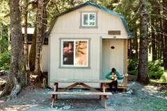 Spruce Camping Cabin