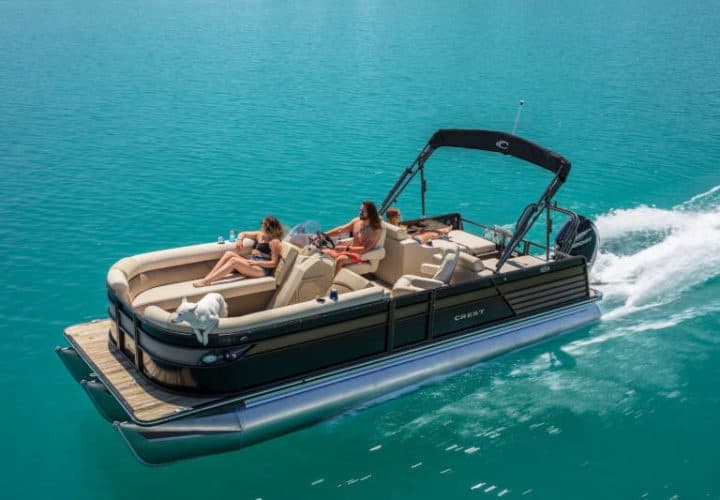 24' Pontoon Boat 250HP