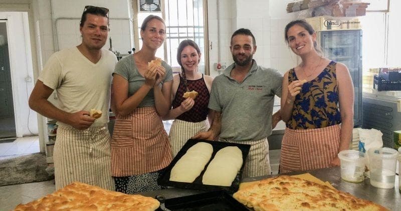 Pizza, focaccia, bread & breadsticks: kneading course in La Spezia