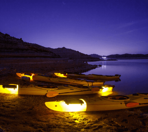 Lake Mead Sunset Paddle - Self Drive