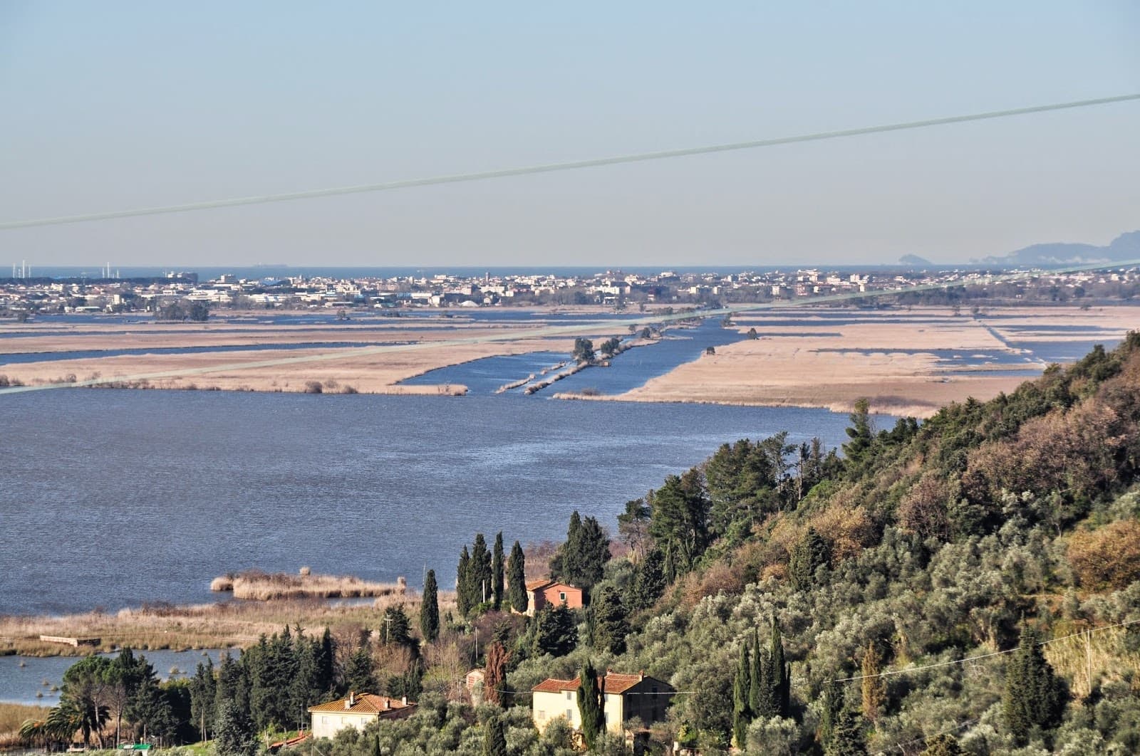 Self-guided bike tour to Massaciuccoli Lake