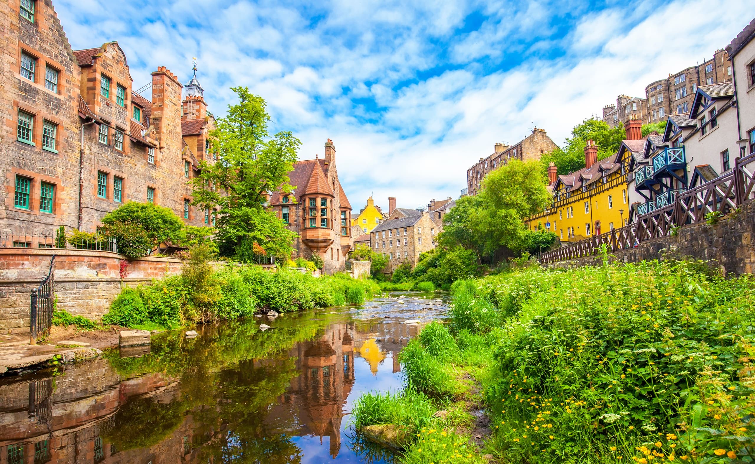 Dean Village and Circus Lane Walking Tour