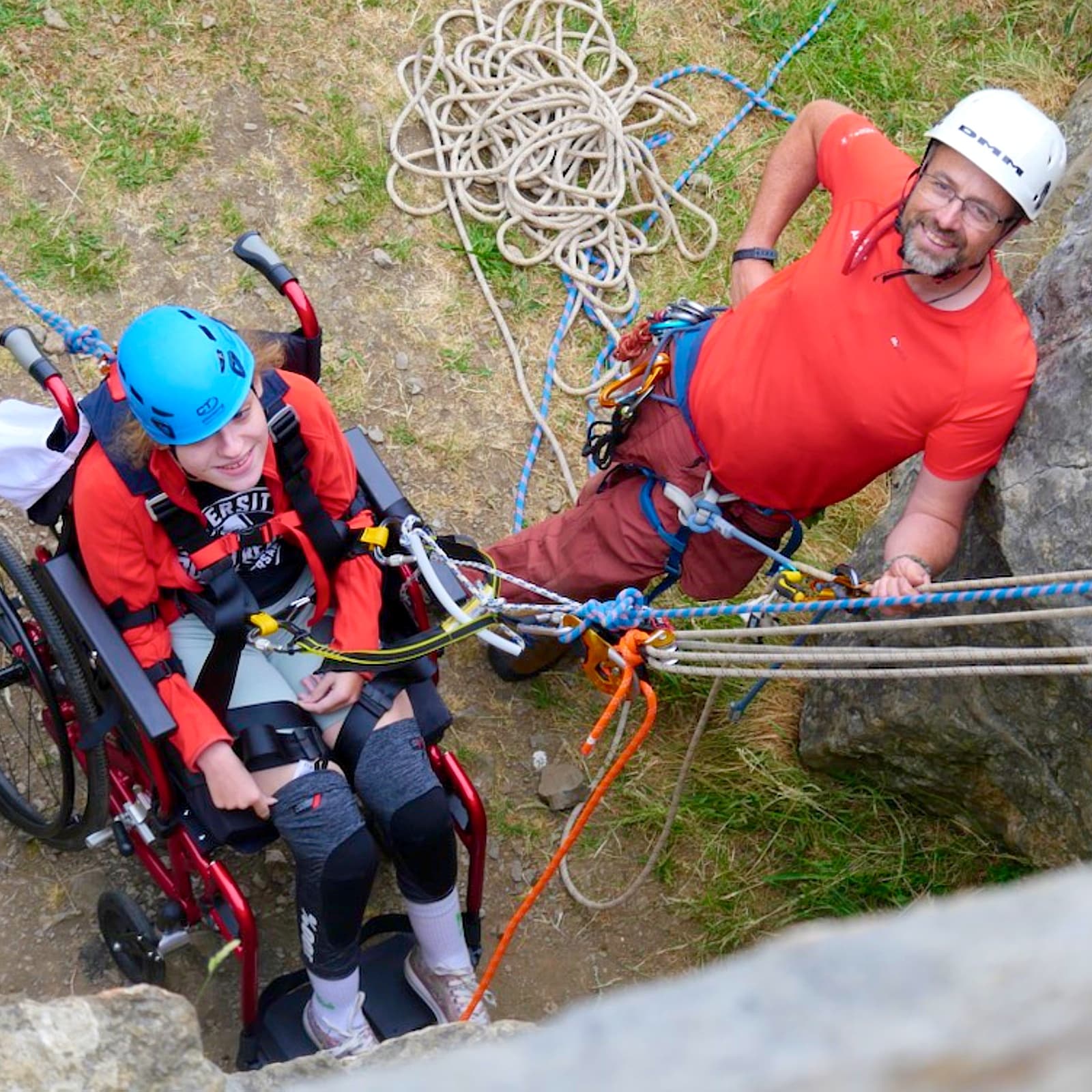 Rock Climbing for those with Mobility Needs