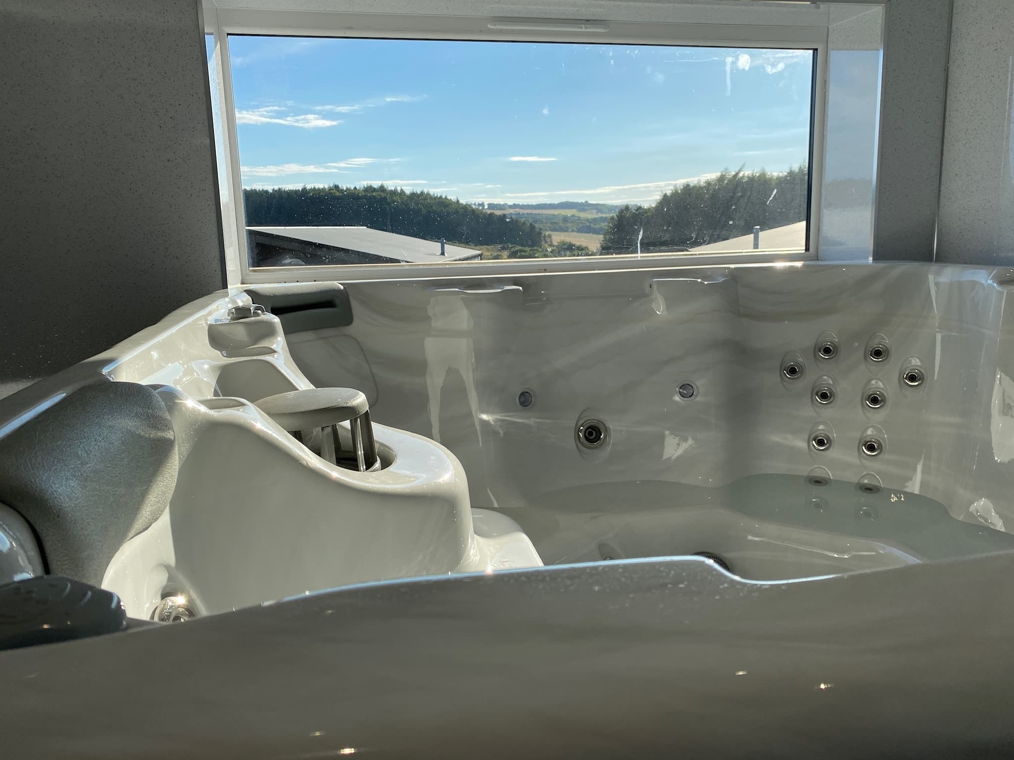 Indoor Hot Tub Room