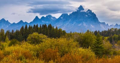 Morning Private Grand Teton NP Tour departs Jackson WY