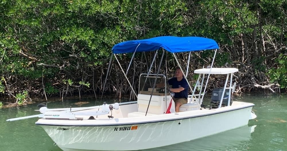 18' Key West Poling Skiff Experienced Boater Only - Weekly Rental