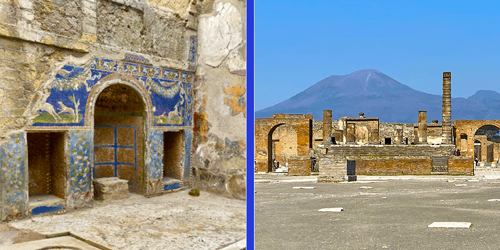 Herculaneum & Pompeii with easy lunch