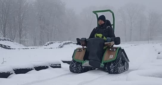 Ziesel fahren auf dem Offroadpark auch bei CRUDElwetter