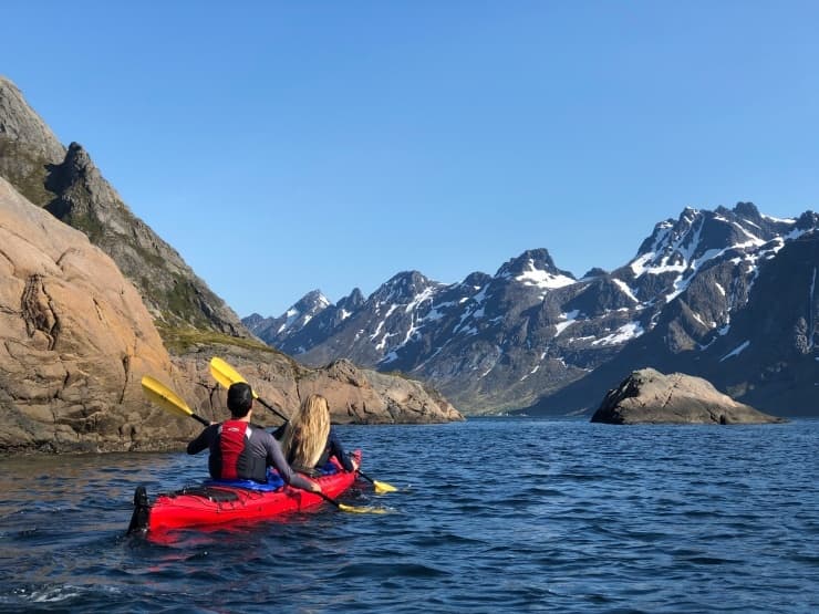 5hr Lofoten Kayak Adventure