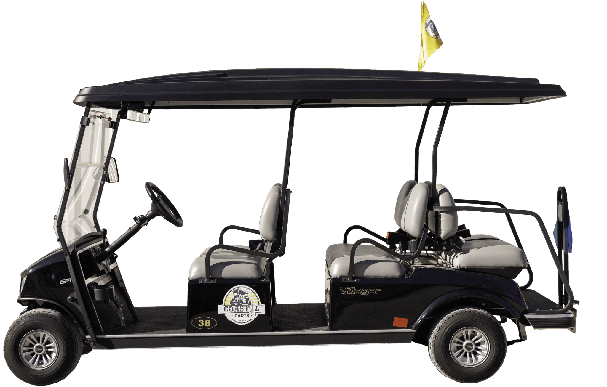 6-Seat Cart Rental - Coastal Carts (Florida 30A)