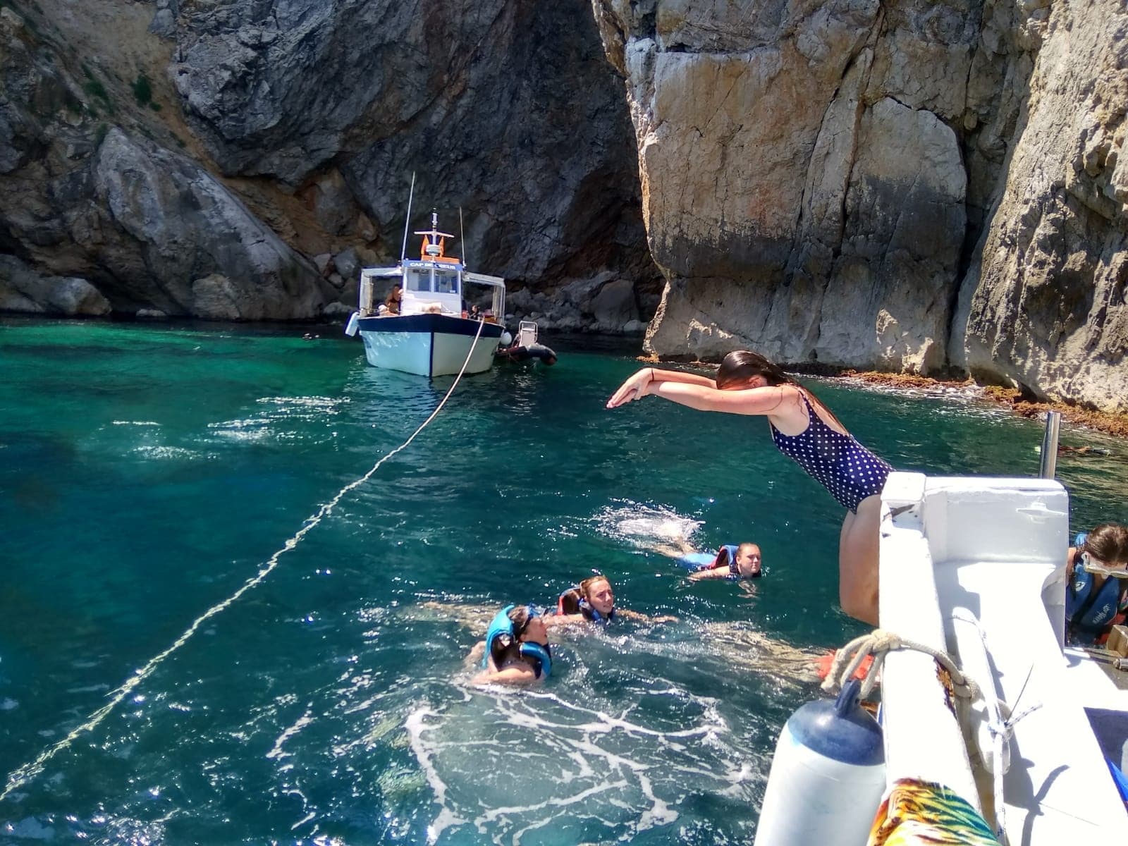 Baño / pasajero en la Costa del Montgrí