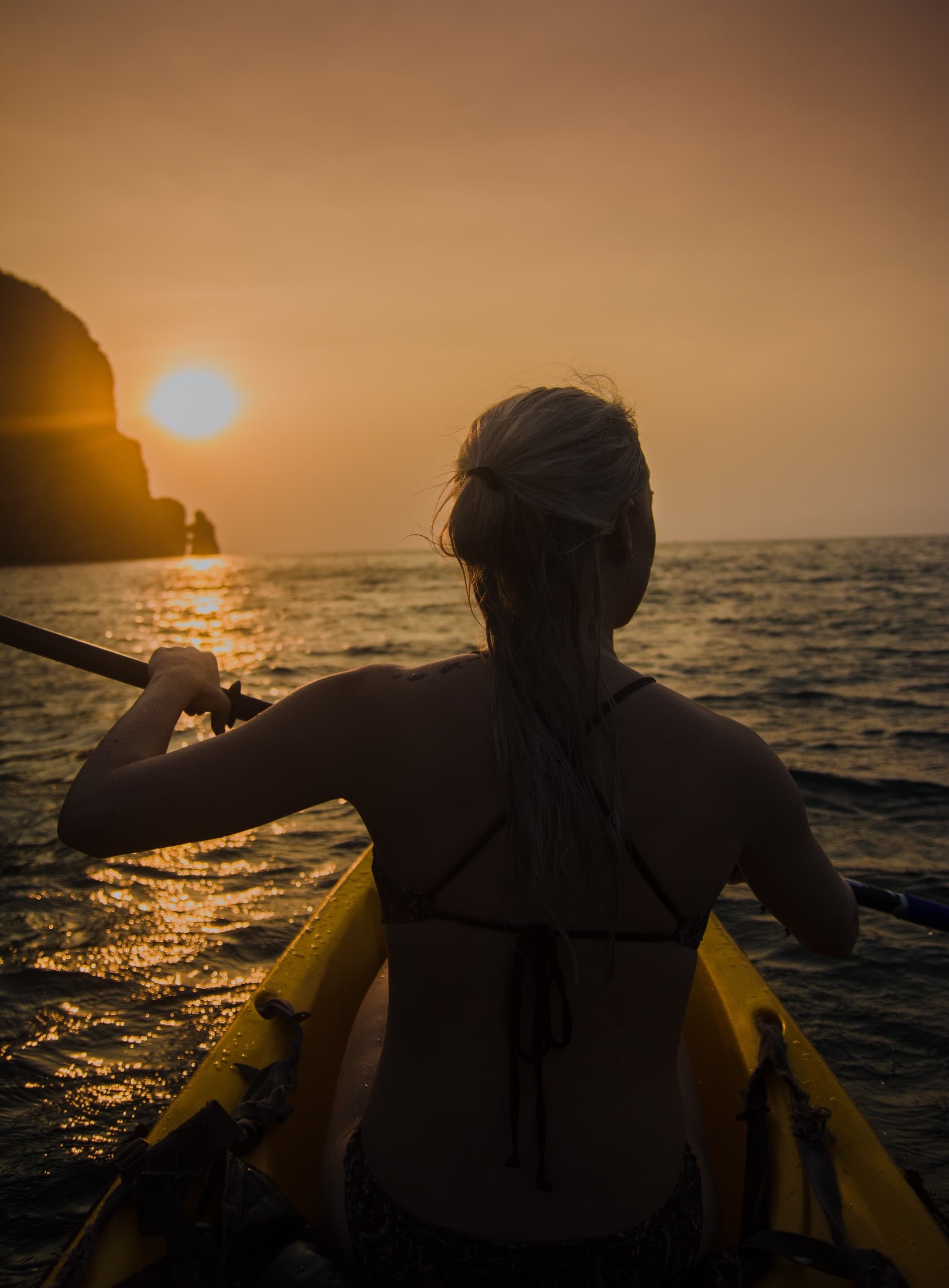 Sunset Kayak Downings