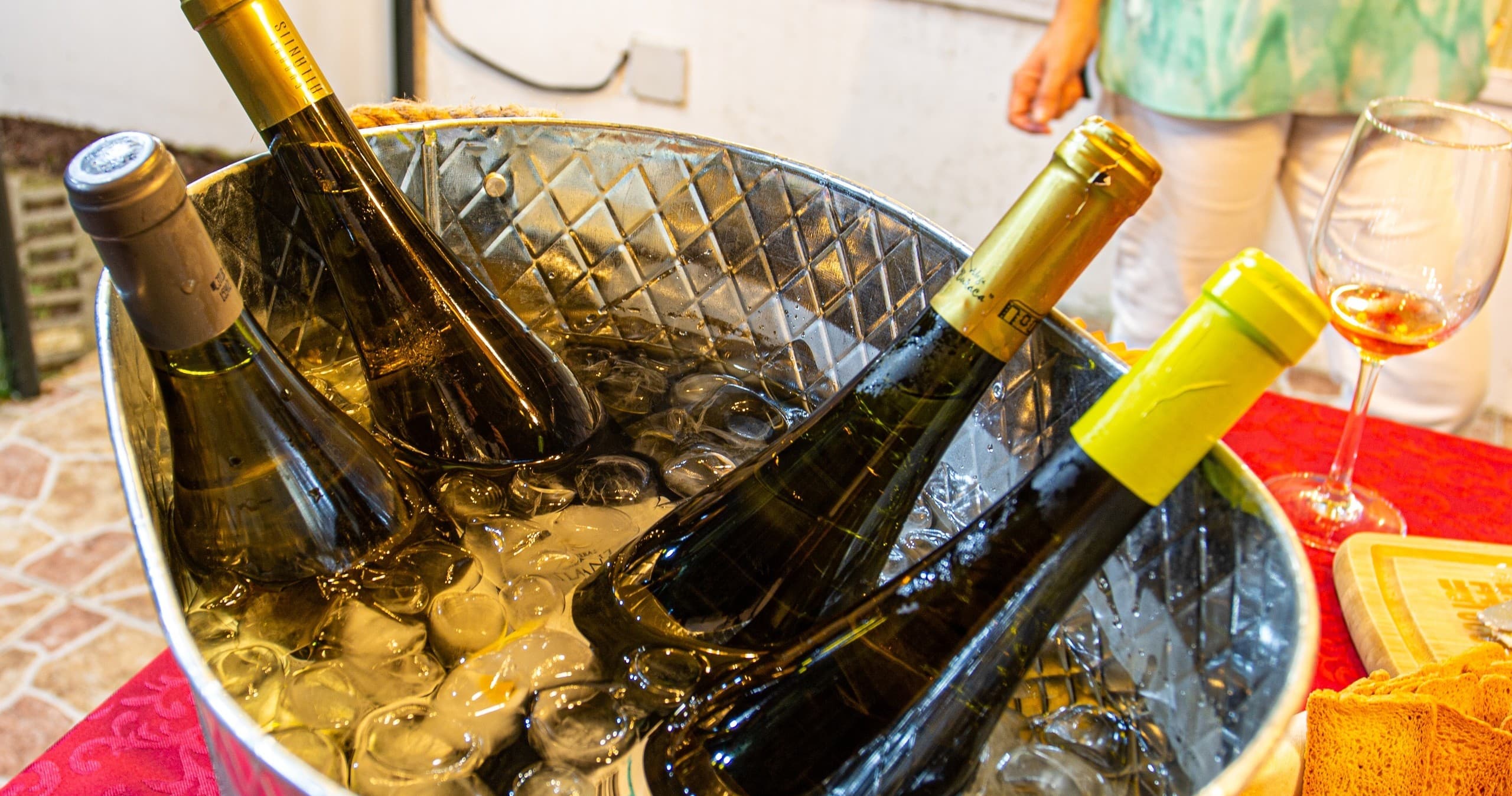 Volcanic wine tasting experience