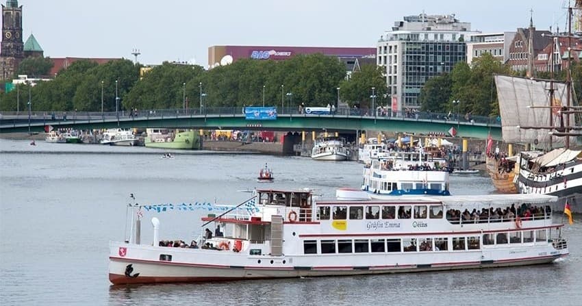 Einzelfahrt: Vegesack → Pier2/Waterfront