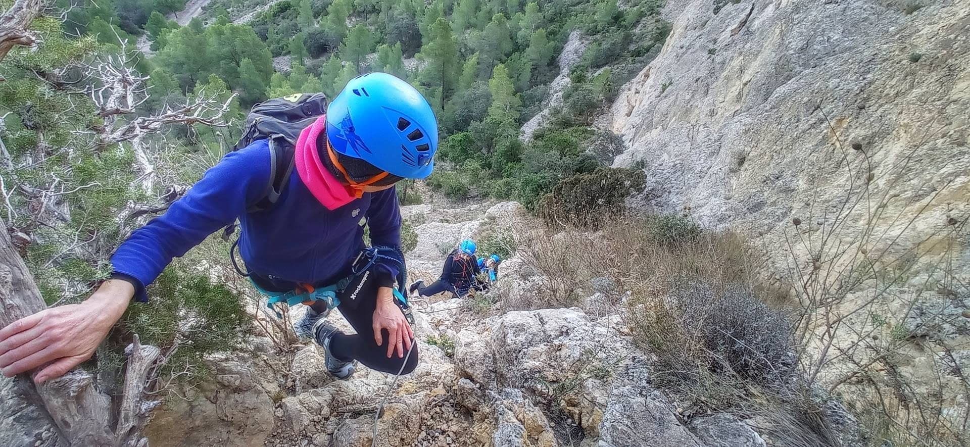 Vía ferrata del Ciervo, Casas Nuevas