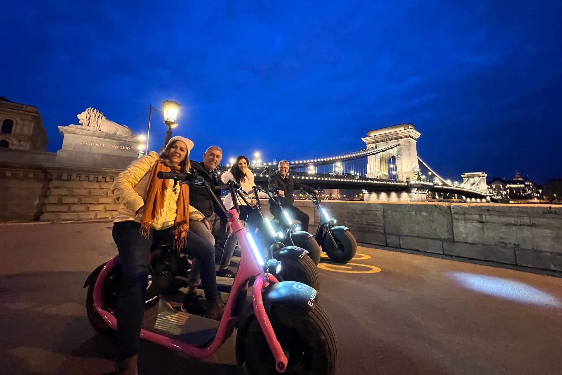 Night Tour in Budapest on MonsteRoller (1.5 hrs)