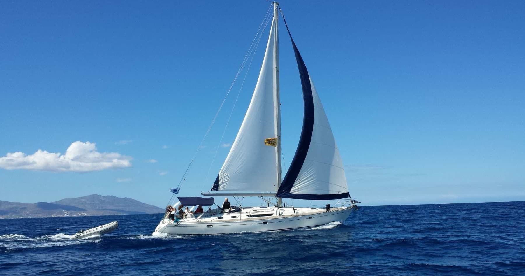 Mykonos Full-Day Sailing: Delos Guided Tour& Rhenia Swimming