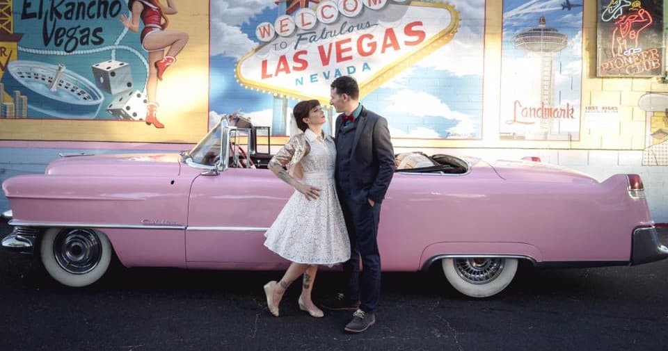 Pink Cadillac and Elvis Airport Pickup