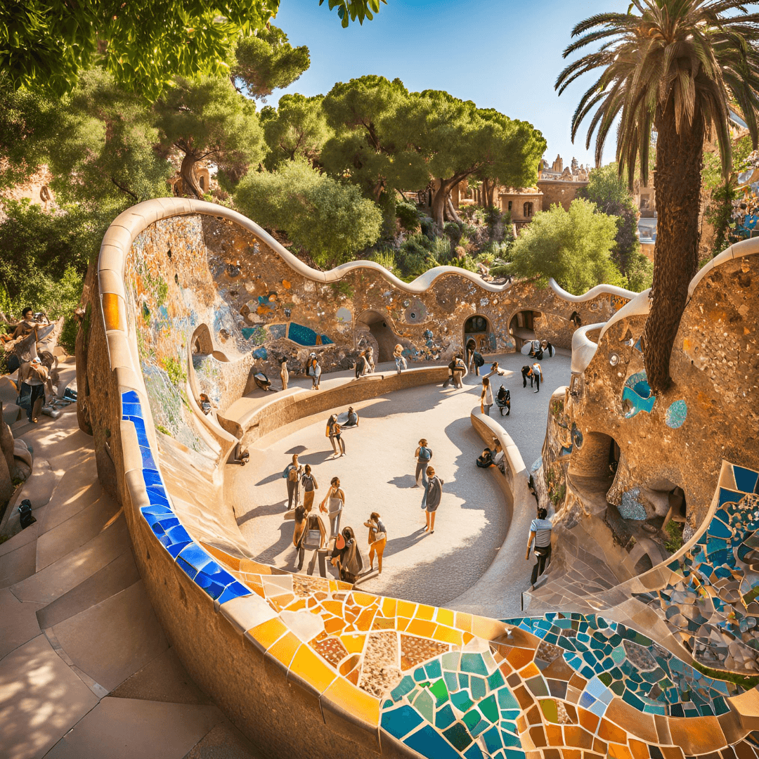 Park Güell: Guided Tour with Priority Access