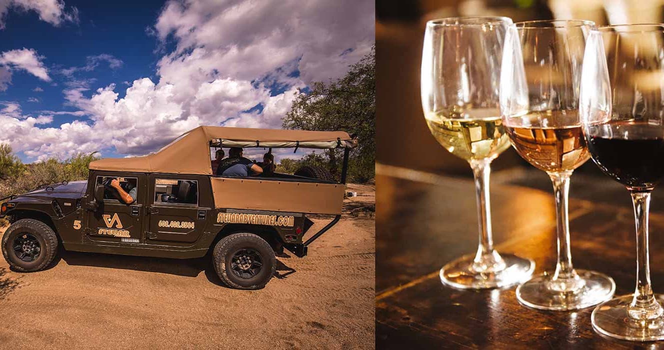 Gravel & Grapes Tour - H1 Hummer