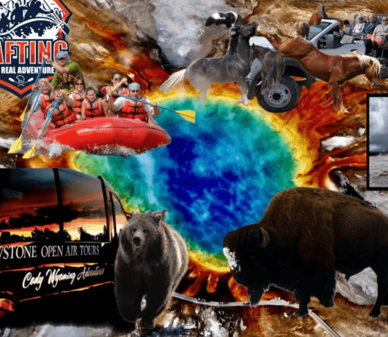 The Do It All Yellowstone 4 Day/3 Night and ALL 5 Entrance Couples Adventure